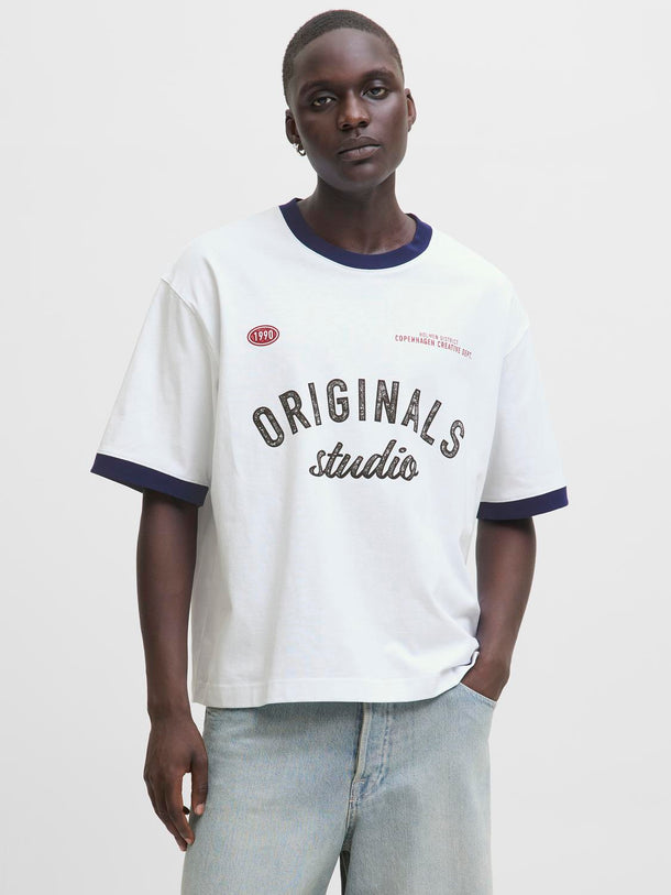 Product POLERA OVERSIZE CROPPED CAMBRIDGE -Bright White - Image 1