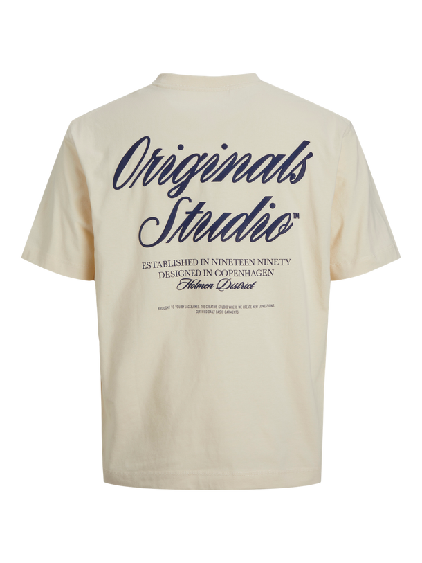 Product POLERA LOOSE ESTAMPADA NORREBRO-Antique White - Image 6