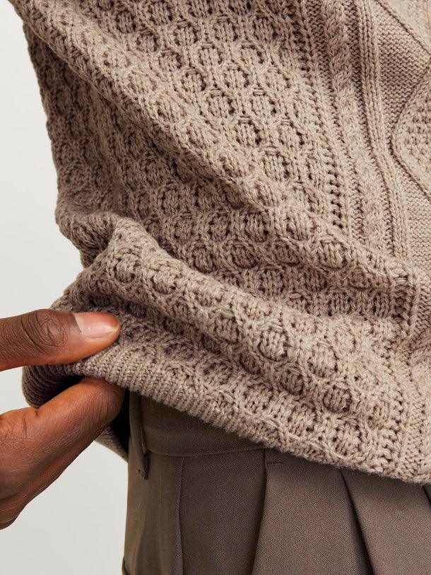 Product SWEATER BLUNORTH - Pure Cashmere Detail:Melange - Image 7