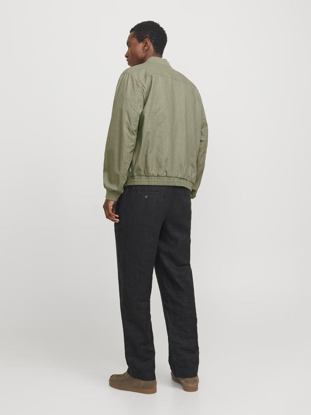 Product CHAQUETA DE LINO LEISTER-Vetiver - Image 3