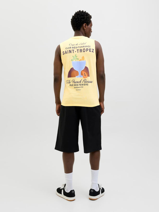 Product MUSCULOSA OVERSIZE ESTAMPADA CANGGU-Double Cream - Image 4