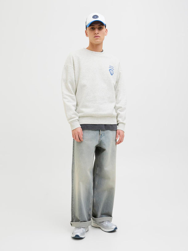 Product POLERÓN CHARGE PRINTED-White Melange - Image 5