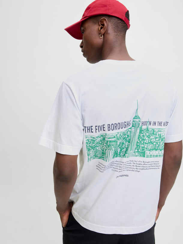 Product POLERA RELAXED YORK-Bright White - Image 3