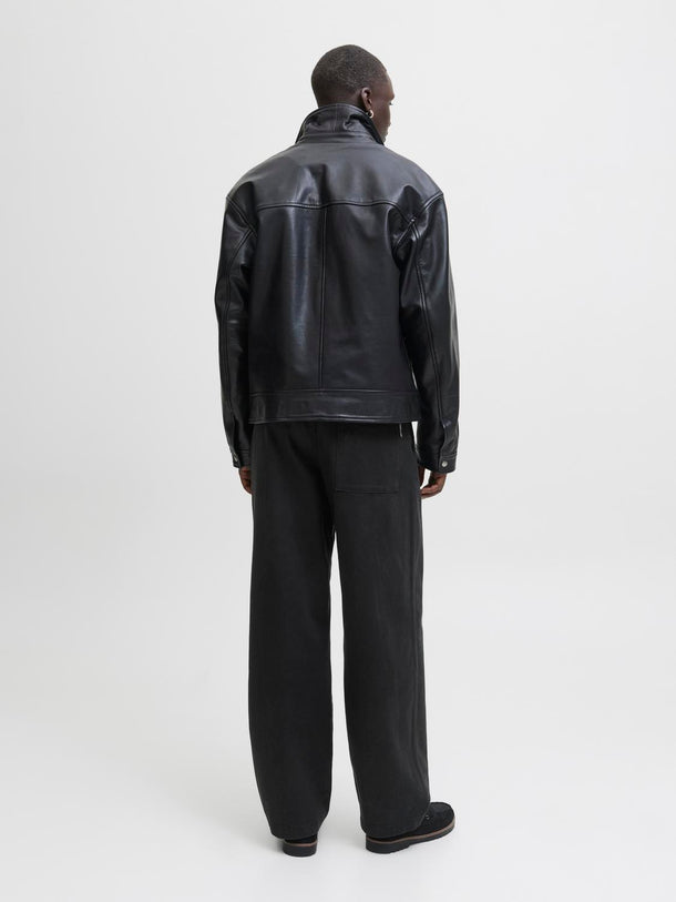 Product PANTALÓN WIDE TIRO ALTO BILL-Black - Image 4