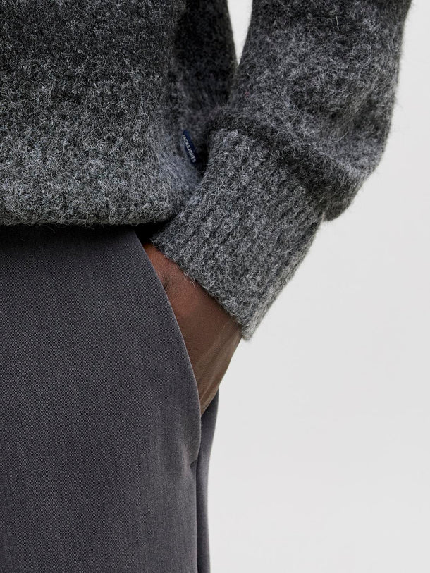 Product SWEATER RELAXED DE PUNTO TYLER - Dark Grey Melange - Image 6