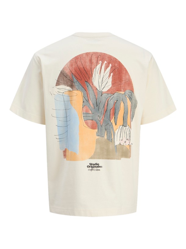 Product POLERA PAROS ABSTRACT-Antique White - Image 1