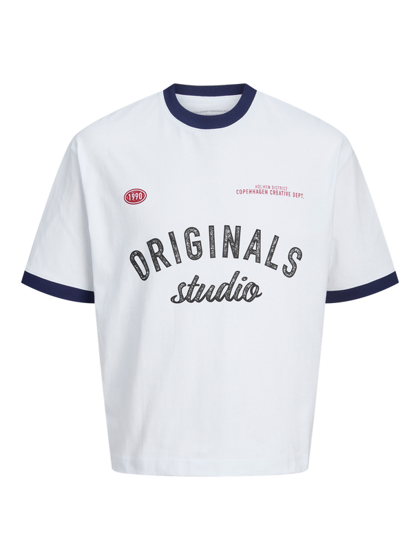 Product POLERA OVERSIZE CROPPED CAMBRIDGE -Bright White - Image 5