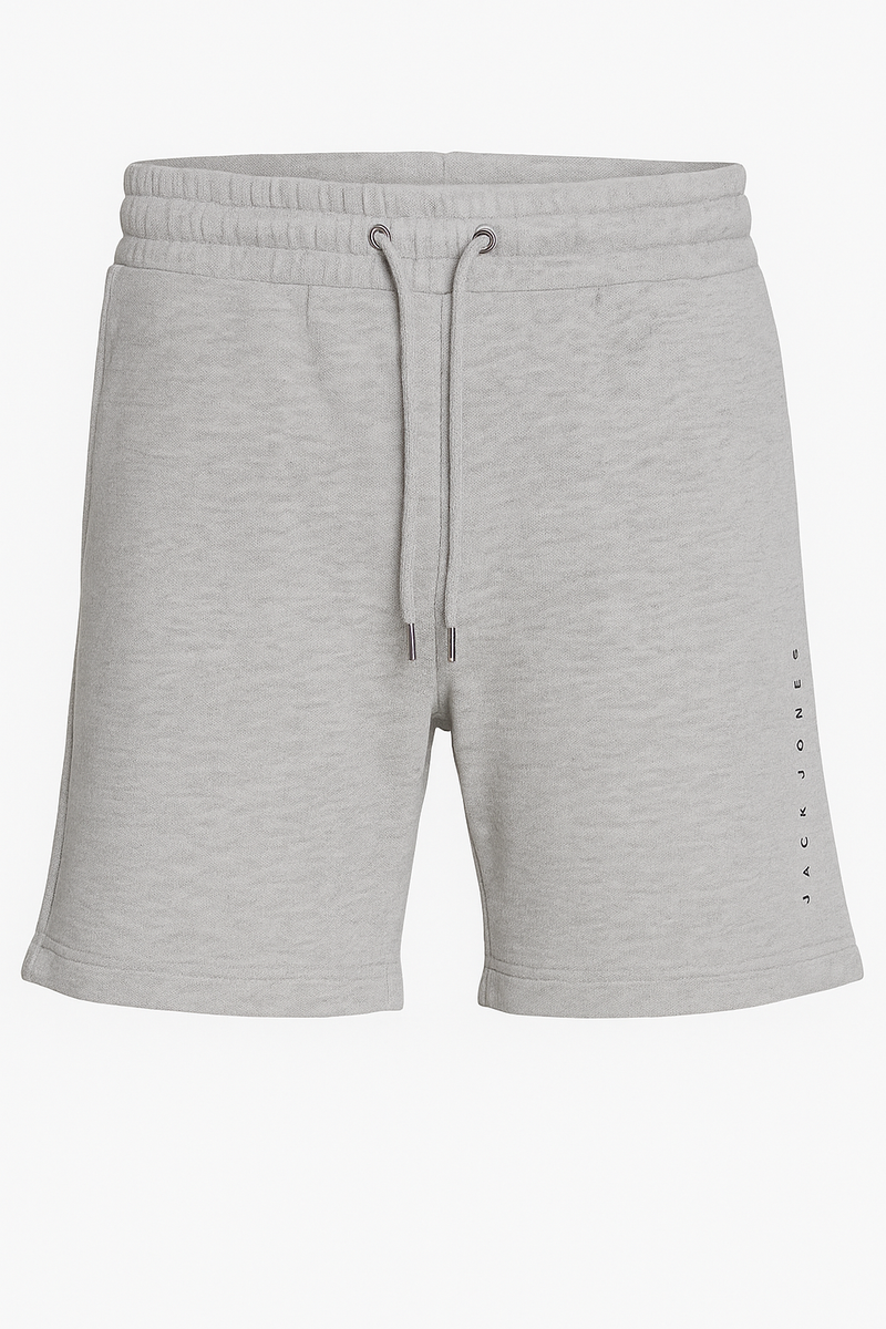 SHORT JOGGING GORDON-Light Grey Melange