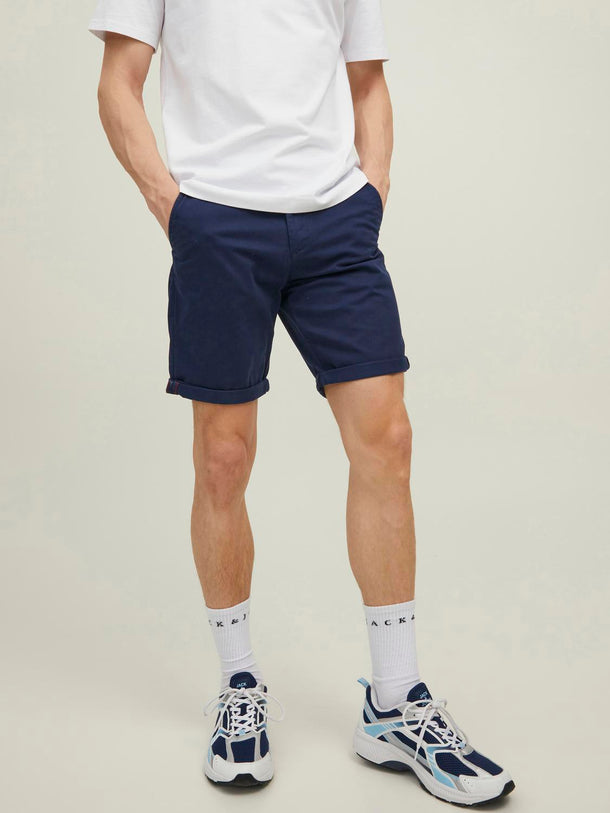 Product SHORT CHINO REGULAR BOWIE - Navy Blazer - Image 9