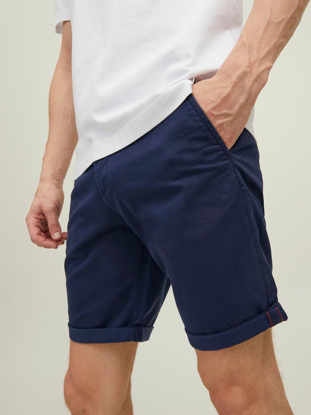 Product SHORT CHINO REGULAR BOWIE - Navy Blazer - Image 15
