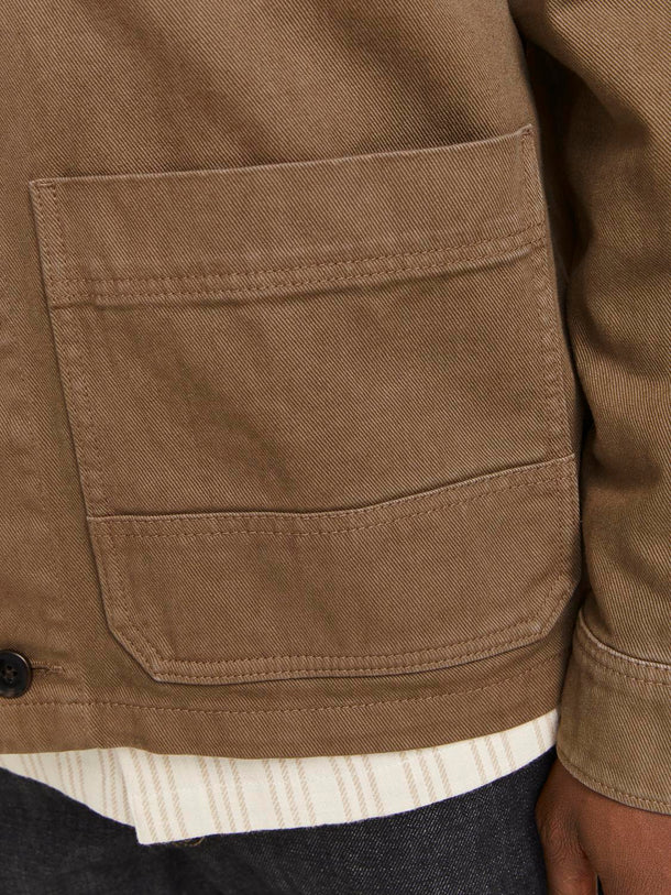 Product SOBRECAMISA WORKER DERRY-Shitake - Image 6