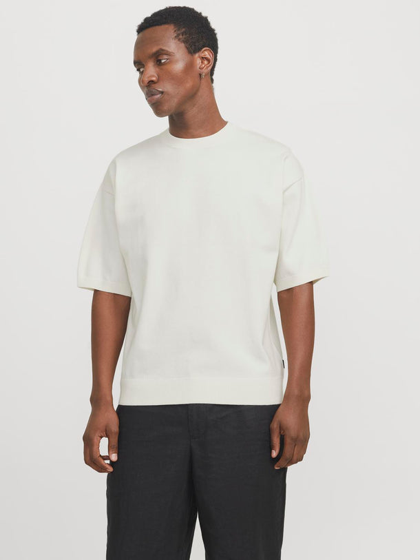 Product POLERA TEJIDA BRADFORT-Cloud Dancer - Image 1