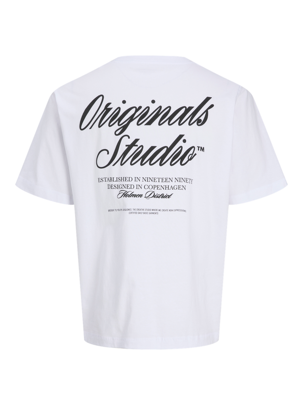 Product POLERA LOOSE ESTAMPADA NORREBRO-Bright White - Image 6