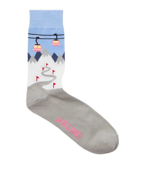Product CALCETINES WINTER PACK 5 - High-rise Pack:Glacier lake - Night sky - Night sky - Shadow - Image 3