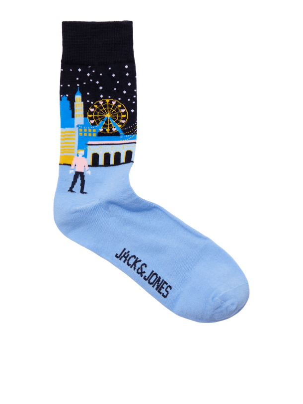 Product CALCETINES WINTER PACK 5 - High-rise Pack:Glacier lake - Night sky - Night sky - Shadow - Image 4