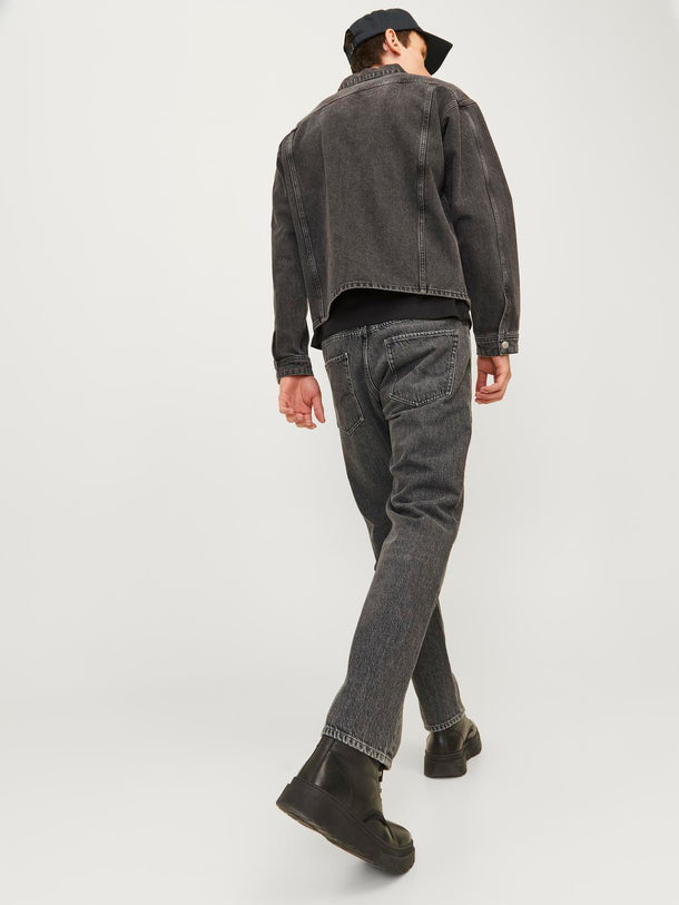 Product JEAN RELAXED TIRO ALTO CHRIS 444-Black Denim - Image 3