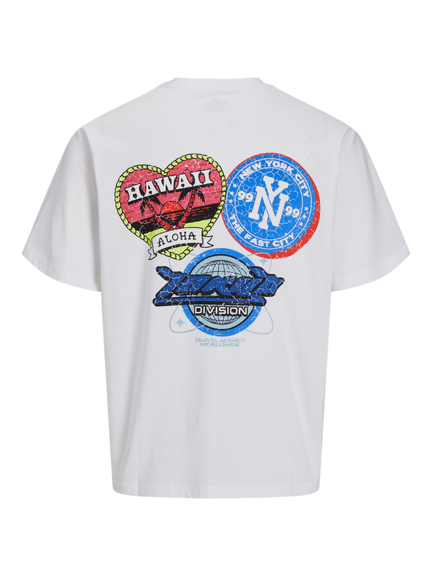 Product POLERA COMPACT-Bright White Print:HAWAII - Image 1