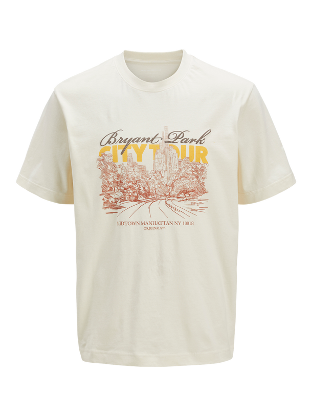 Product POLERA GRAPHIC BOSTON-Antique White - Image 1