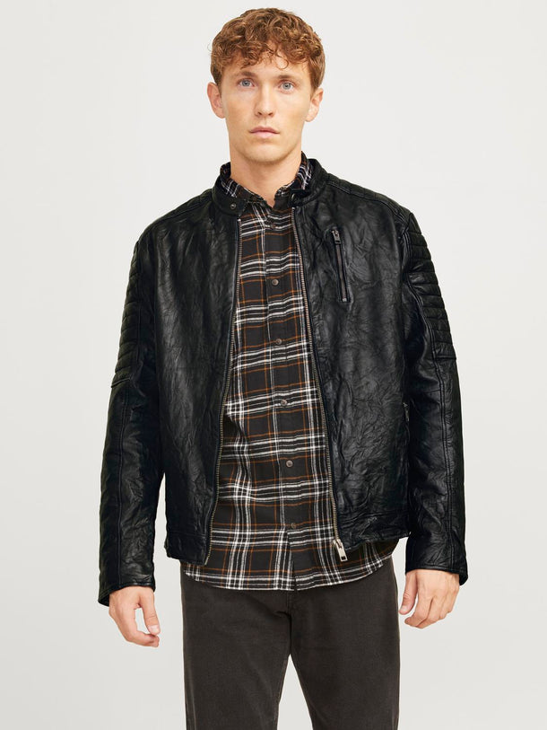 Product CHAQUETA BIKER RICHARD - Black - Image 2