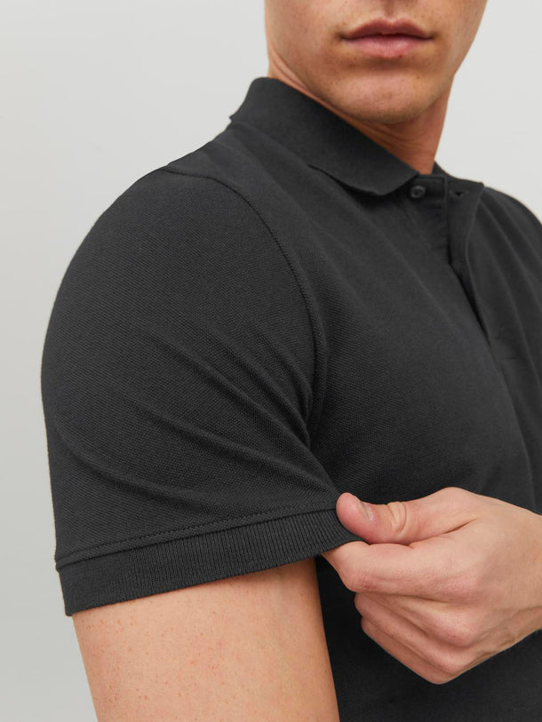 Product POLERA POLO BASIC-Black Detail:SLIM FIT - Image 7