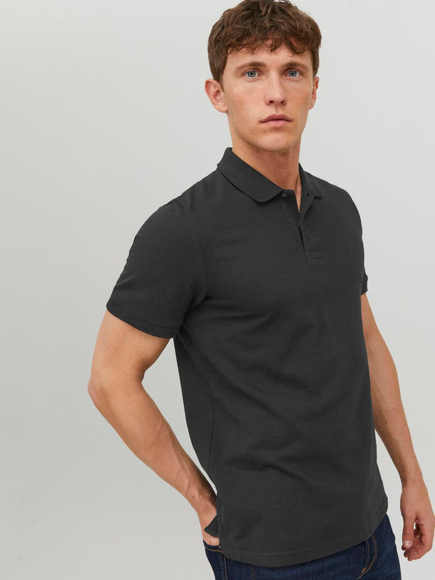 Product POLERA POLO BASIC-Black Detail:SLIM FIT - Image 5