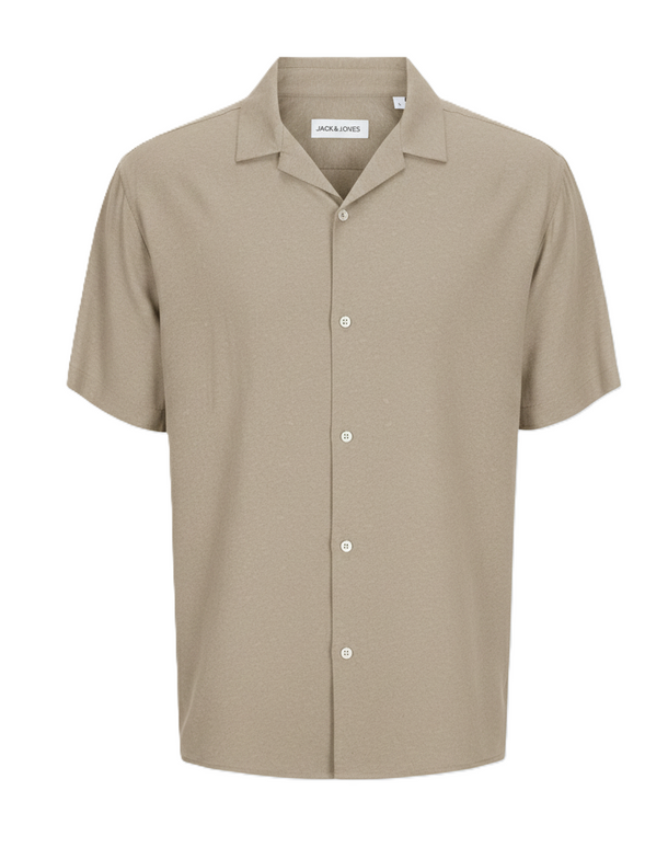 Product CAMISA RELAXED CON CUELLO RESORT JEFF - Crockery - Image 1