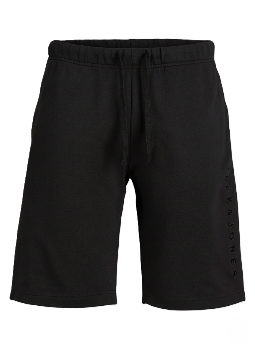 SHORT JOGGING RELAXED KANE - Black