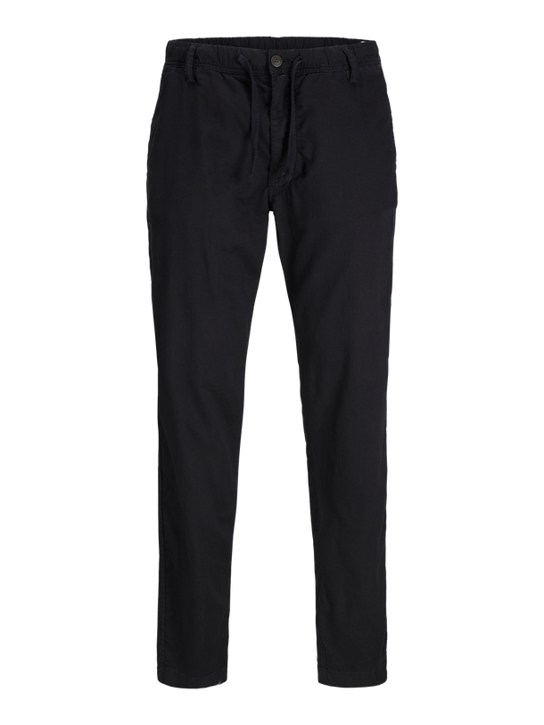 Product PANTALÓN DE LINO JOGGER KANE-Black - Image 1