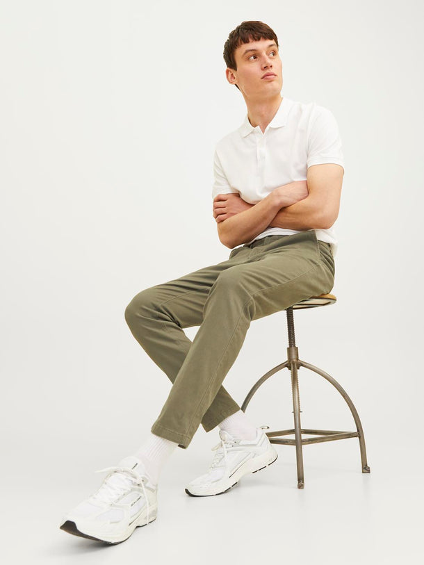 Product PANTALÓN CHINO MARCO-Dusty Olive - Image 7