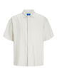 CAMISA OVERSIZE DE LINO FARO - Moonbeam Detail:POCKET
