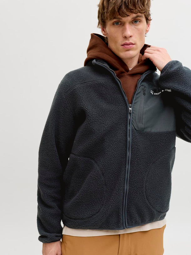 Product SKI CHAQUETA TEDDY ALPES -Black Beauty Detail:JJ BRANDING - Image 4