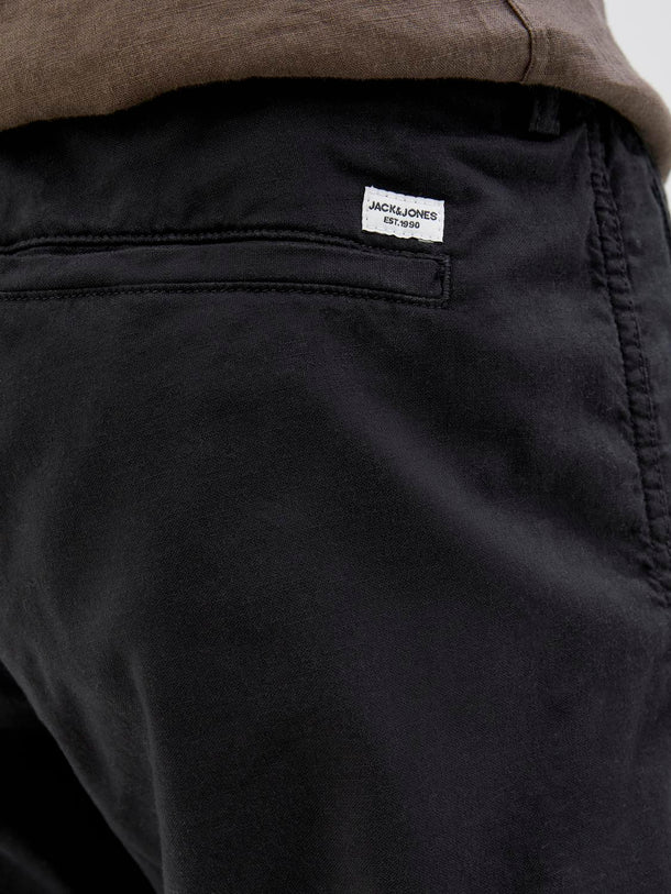 Product PANTALÓN DE LINO JOGGER KANE-Black - Image 7