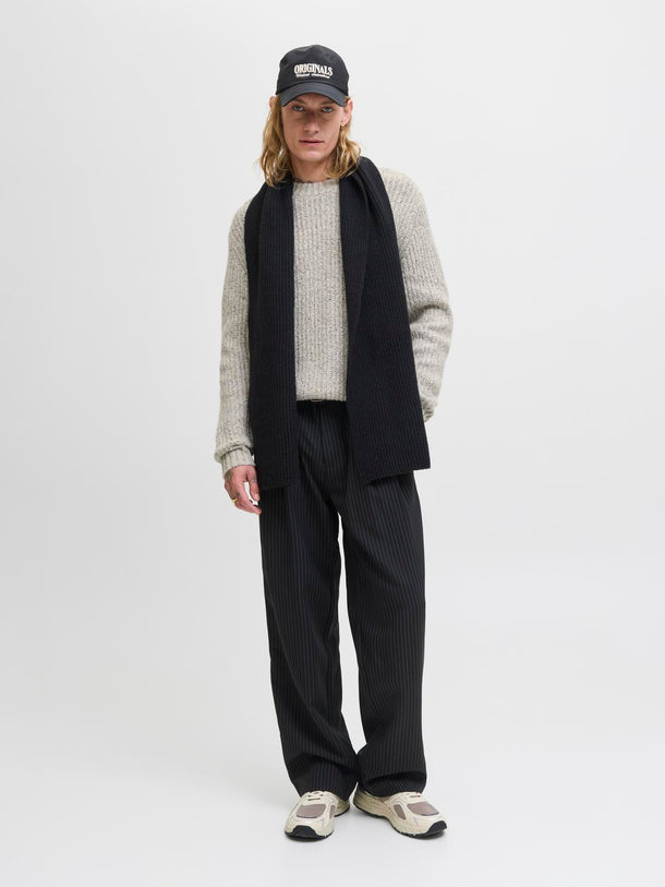 Product SWEATER LOOSE BOWERY-Sea Salt Detail:Melange - Image 2