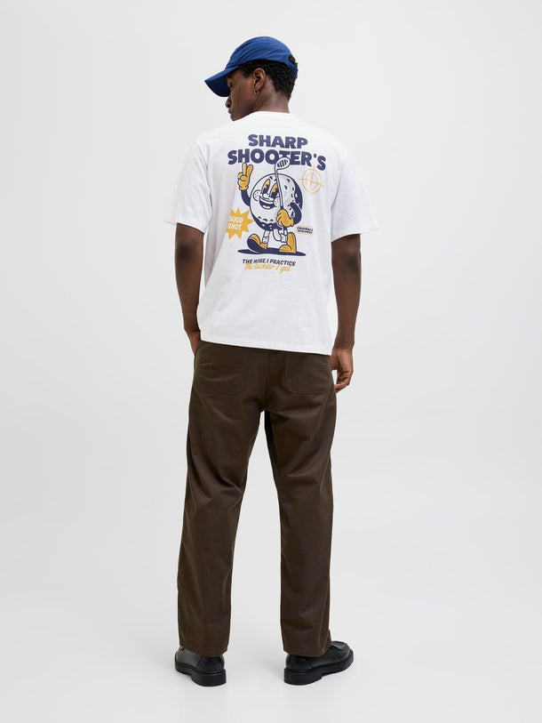 Product POLERA BIGWIG - Bright White Print:SHARP SHOOTERS - Image 5