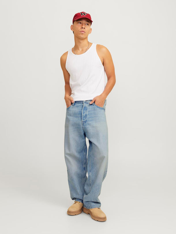 Product JEAN BAGGY TIRO ALTO ALEX 228 - Blue Denim - Image 9
