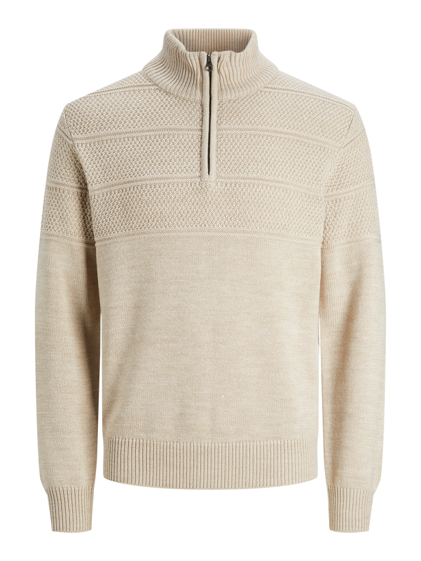 Product SWEATER BLUJERRY - Oatmeal Detail:MELANGE - Image 1