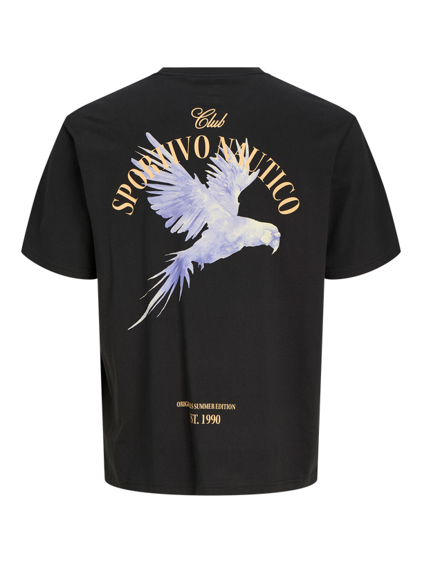 Product POLERA LOOSE ESTAMPADA HYDRA-Black - Image 6