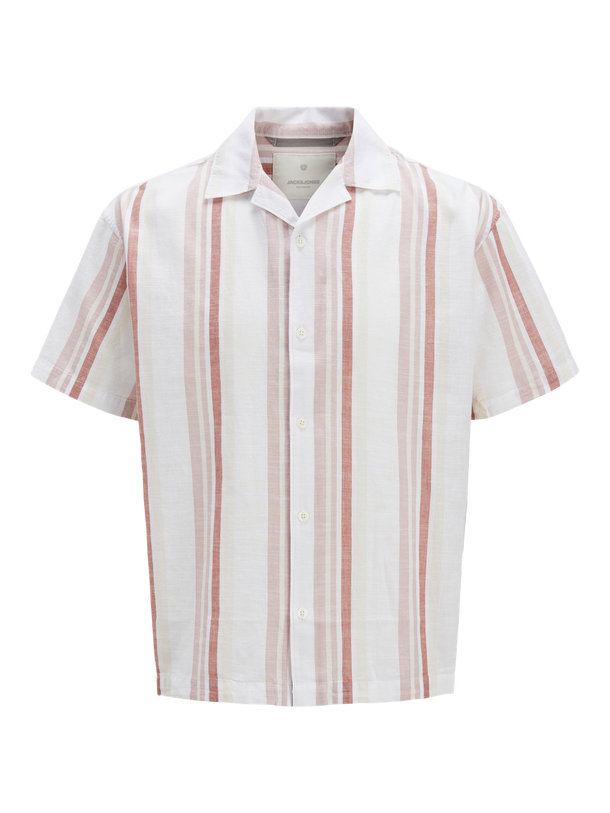 Product CAMISA LOOSE DE LINO SUMMER -Adobe Rose Fit:RELAXED FIT - Image 5