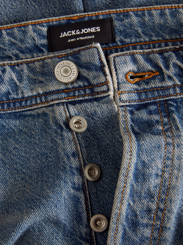 Product JEAN BAGGY TIRO ALTO ALEX 073 - Blue Denim Detail:OPT 3 - Image 3
