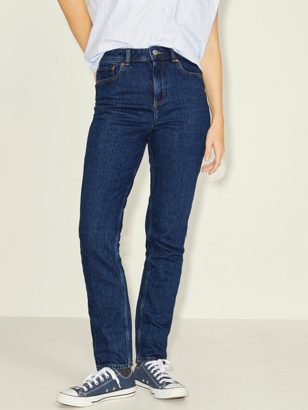 Product JEANS BERLIN TIRO ALTO - Dark Blue Denim - Image 1