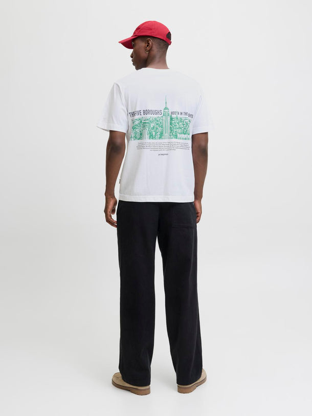 Product POLERA RELAXED YORK-Bright White - Image 4