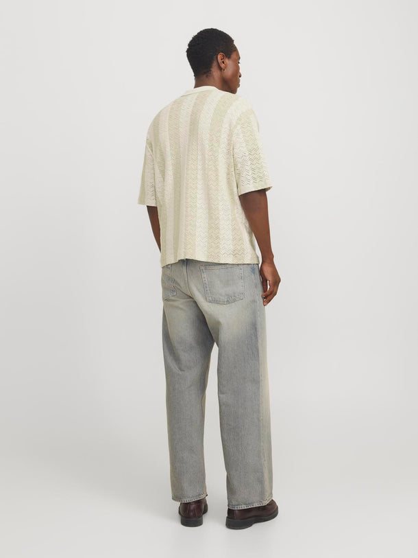 Product POLO TYLER - Sea Salt Stripes:Celadon tint - Image 4