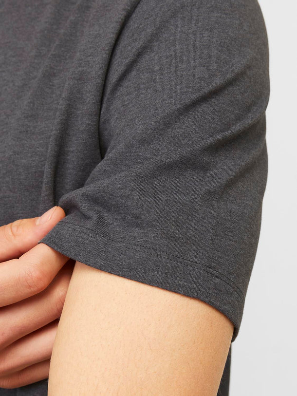 Product POLERA ORGANIC-Dark Grey Melange - Image 3