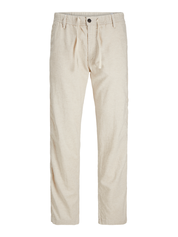 Product PANTALÓN DE LINO JOGGER KANE-Moonbeam - Image 1