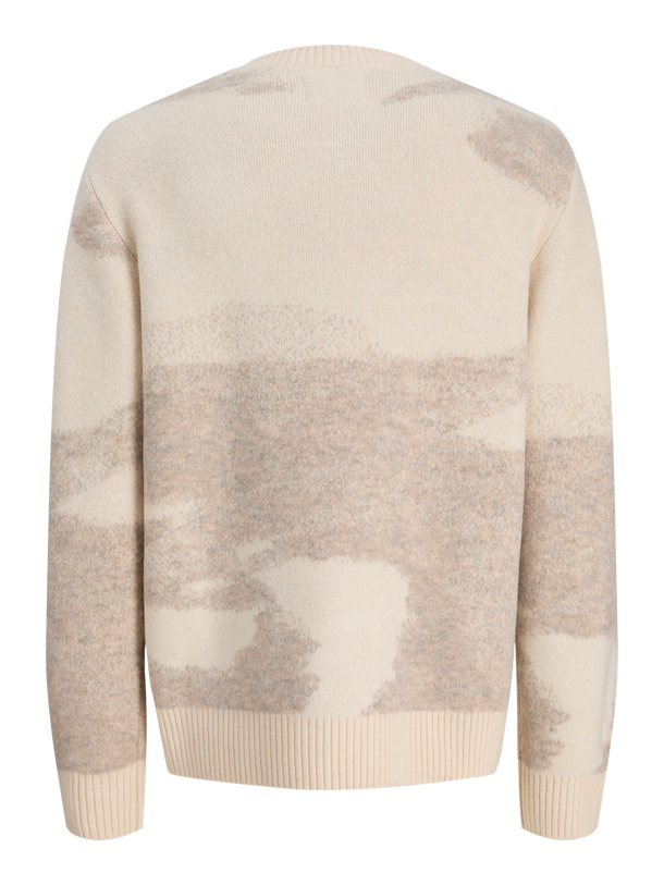 Product SWEATER RELAXED DE PUNTO FLARE - Rainy Day AOP:PALOMA - Image 6