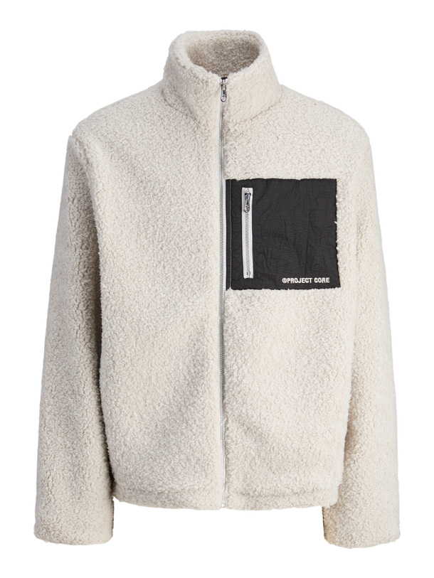 Product CHAQUETA TEDDY COVER-Vapor Blue - Image 1