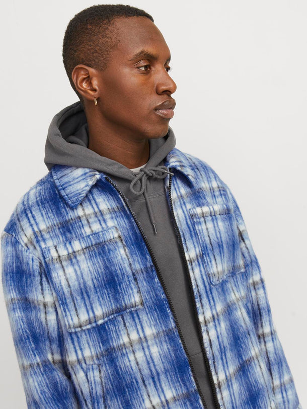 Product CHAQUETA CHECK UNION - Beaucoup Blue Detail:Check - Image 3