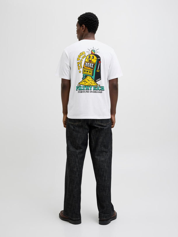 Product POLERA BIGWIG - Bright White Print:FILTHY RICH - Image 5