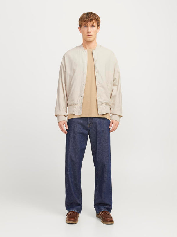 Product CHAQUETA BOMBER DE LINO ARIO-Moonbeam - Image 2