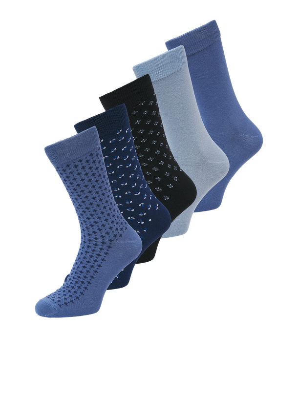 Product CALCETINES DISTY PACK 5 - Medieval Blue Pack:Bijou Blue - Sky Captain - Bijou Blue - Mountain Spring - Image 2